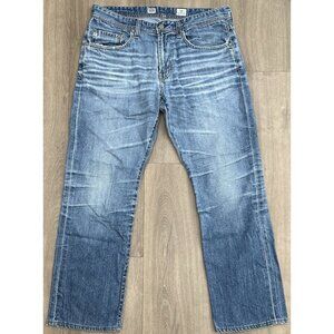AG Adriano Goldschmied Protege Men 34x31 Straight Leg Blue Jeans USA Made